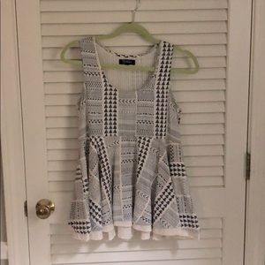 Bohemian geometric Sleeveless Top
